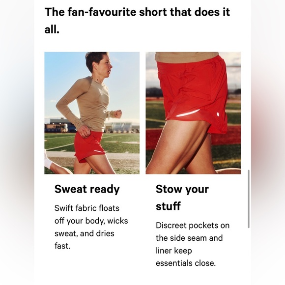 Lululemon Hotty Hot High-Rise Lined Shorts - Picture 2 of 7